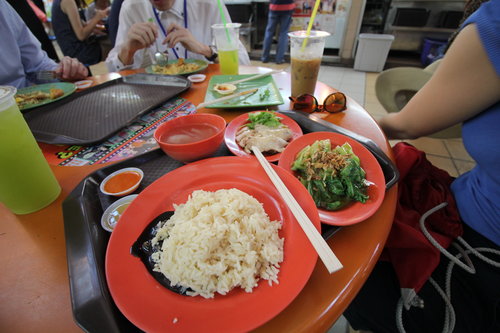 Lunch from the Hawker Center
